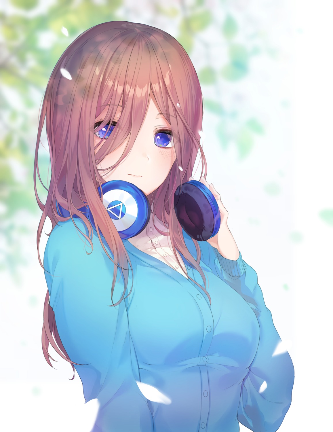 a20 (atsumaru) 5-toubun no hanayome nakano miku headphones seifuku 